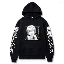 Men's Hoodies Harajuku Tokyo Revengers Anime Manjiro Sano Graphic Hoodie For Men Pullovers Tops Cool Cosplay Clothes