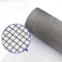 Cat Carriers 40" X 5meters 2-10mm Hole Metal Screening Stainless Steel 304 Ss316I Woven Crimped Wire Mesh Net For Screen Fence Riddle