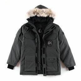 Winter Parka New Mens Down Jacket Warm Thickened Fashion Outdoor Down Coats Popular Puffer Jackets Simple Solid Colour With Hat Multicolor Couple Clothes I34