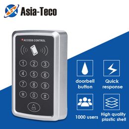 Smart Lock 125KHz RFID Access Control Keypad EM Card Reader Door System Opener Keyboard 221117