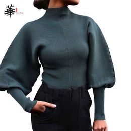 Women's Sweaters Turtleneck Woman Sweaters Fall Long Sleeve Knitted Sweaters for Women Winter Clothes Women's Crop Top Jumper Cropped Sweater T221019