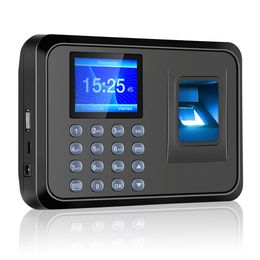 Fingerprint Access Control F01 Biometric Fingerprint Time Attendance System Clock Recorder Employee Recognition Recording Device Electronic Machine 221117