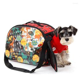 Dog Car Seat Covers Clear Breathable Cat Carrier Travel Bag Portable Puppies Little Small Animal Pet Handbag Carrying Outdoor Shoulder Goods