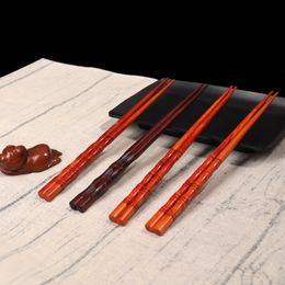 Sushi Wood Chopsticks Reusable Handmade Japanese Style Creative Food Tableware Wooden Bamboo Chopsticks for Restaurant