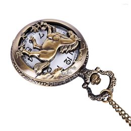 Pocket Watches Vintage Necklace The Chain Retro Greatest Watch Dad Fob For Silver Grandpa Gifts Hand Mechanical Male Wind