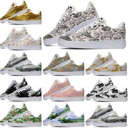 Designer Custom Shoes Casual Shoe Men Women Hand Painted Anime Fashion Mens Trainers Sports Sneakers Color15