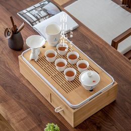 Teaware Sets Ceramic Tea Set With Case Portable Modern Simple Aesthetic Charms Gift Box Tetera Porcelana BG50TS