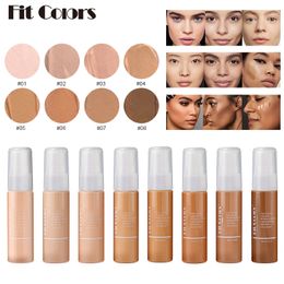 Fit Colours Matte Liquid Foundation 30ml fond de teint in 8 Shades For Women and Girls FD01