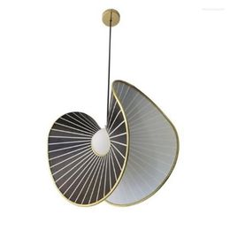 Pendant Lamps Nordic Custom Art Restaurant Chandelier Modern Design Simple Special-shaped Creative Decoration Bar Ceiling