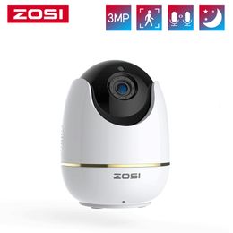 Dome Cameras ZOSI IP Camera 3MP HD PanTiltZoom Wireless Wifi Security Surveillance System Two-Way Audio BabyNannyPet Monitor 221117