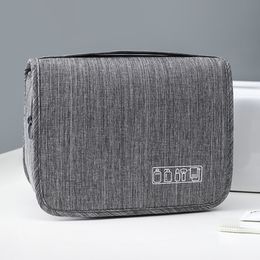 Travel Makeup Bags Women Waterproof Cosmetic Bag Toiletries Organizer Hanging Dry And Wet Separation Storage Bag YSJY02