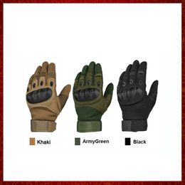 ST313 Full Finger Men's Gloves Outdoor Military Tactical Gloves Sports Shooting Hunting Airsoft Motorcycle Cycling Gloves