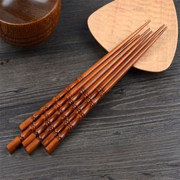 Handmade Japanese Sushi Chopsticks Creative Chinese Japanese Korean Food Tableware Wooden Bamboo Chopstick for Restaurant