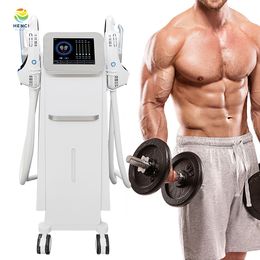 Slimming 4 Handles Ems RF fat reduction Professional High Intensity Focused Electromagnetic EMS muscle trainer Machine Muscles Building