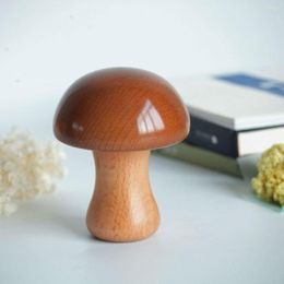 Decorative Figurines Mushroom Acorn Music Box Wooden Crafts Birthday Gifts Home Decor Accessories Valentine's Day