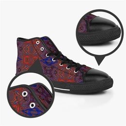 Men Stitch Shoes Custom Sneakers Canvas Women Fashion Black Orange Mid Cut Breathable Outdoor Walking Jogging Color14