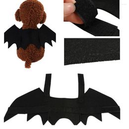 Cat Costumes 2022 Halloween Pet Dog Bat Wings Vampire Black Cute Fancy Dress Up Costume