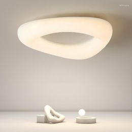 Ceiling Lights Minimalist Lamp Master Bedroom Led Chandelier White Cloud Dining Room Study Nordic Light Modern Acrylic Pendant Fixtures