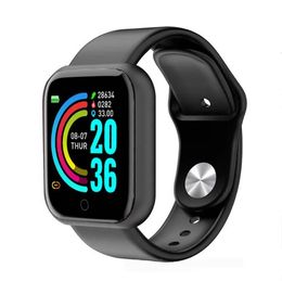 Reloj Smart Watches Intelligent Fitpro App Waterproof Sport Fitness Tracker Smart Bracelet 40 Days Around 2022 Macaron Y68 D20S Express Boat Sea Ship To Usa