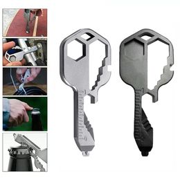 Multi-Tool Key 24 In 1 Multifunctional Pendant Wrench Keys With Gear Clips Measuring for Home Hand Tools Outdoors Repair Tool