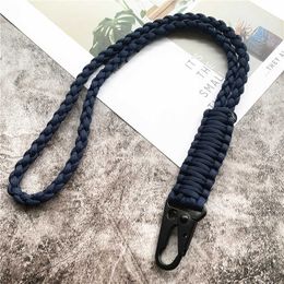 Cell Phone Straps Charms Heavy Key for Mobile Phones Accessories Olecranon Lanyard Knife Climbing Rope Keychain Neck Strap Cellular Pendant Y2211