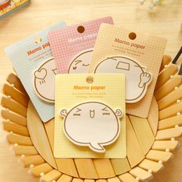 Notes 24 PCs Korean Creative Cartoon Expression Motivational Brother N Times Paste Cute Convenience Sticker Message Note Book 221118