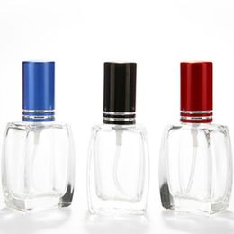 15ml Quartet Transparent Glass Perfume Bottle Empty Spray Vial Cosmetic Container