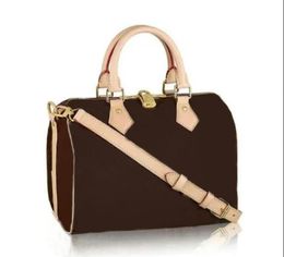 Designers Fashion women totes handbag Shoulder Bags Lady Luggage travel handbags With Key Lock Shoulder Strap Dust Bag 30CM