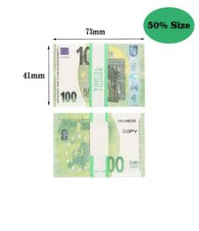 Prop 10 20 50 100 fake banknotes Movie Copy money faux billet euro play Collection and Gifts330n4612567