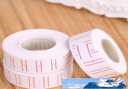 NOUVEAU 10 Rolls Set Label Label Paper Tag Tagging Pricing for Gun White 500PCSROLL2550601