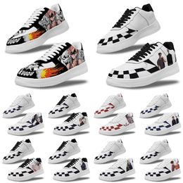 Customs Shoes DIY Anime Designer Trainers mens Womens Men Women Sneakers Customised Casual shoes Running shoe Jogging walking Size US5.5-11 NO.27