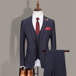 Mens Suits Blazers Custom Made Groomsmen Pattern Groom Tuxedos Shawl Lapel Men Wedding Man ZHA037999 221117