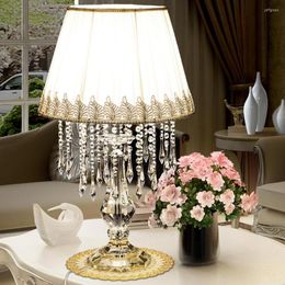 Table Lamps Crystal Wedding Decoration Led Kitchen Light Halloween Manicure Touch Lamp Christmas Lights