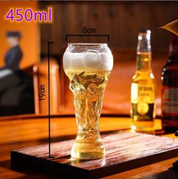 Creative Drinkware Football Shape Beer Glass Mugs Wine Glasses Gifts for Dad Boyfriend and All Soccar Fans Lovers Party Cups A0024