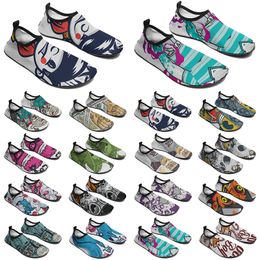 Men women custom shoes DIY water shoe fashion Customised sneaker multi-coloured268 mens outdoor sport trainers