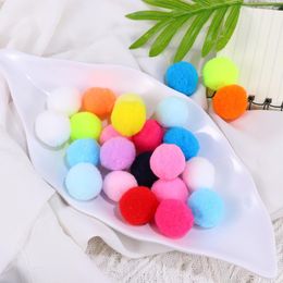 Decorative Flowers Pom Pompoms Diy Poms Colorfulball Fluffycraft Material Crafts Multicolor Christmas Making Mini Decorations