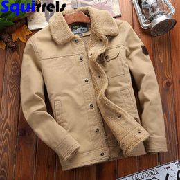 Men's Jackets cotton winter clothes lapel warmth thick down jacket youth top casual Cotton-padded men clothing 221117
