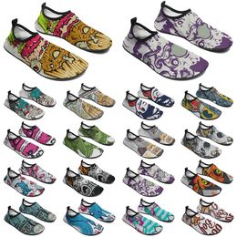 Men women custom shoes DIY water shoe fashion customized sneaker multi-coloured128 mens outdoor sport trainers