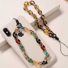 1PC Cell Phone Straps Charms New Fashion Colour Anti-Lost Cellphone Chains Lanyard For Women Men Mobile Chain Party Jewellery Accessories