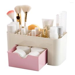 Storage Boxes Make Up Organizer Saving Space Desktop Comestics Makeup Drawer Type Box Cosmetics Beauty Accessories Display Case