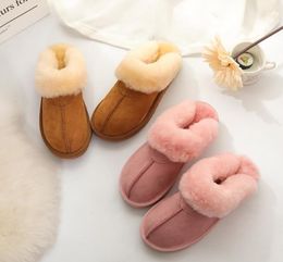 Hot sell AUS 2022 Classic Warm slippers designer new Thick bottom 51250 Tazz slipperss goat skin sheepskin snow boots short women boots keep warms shoes