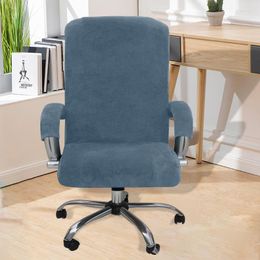 Chair Covers Office Computer Armchair Protector Black Blue White High Quality Housse De Chaise Includ Armrest Gamer