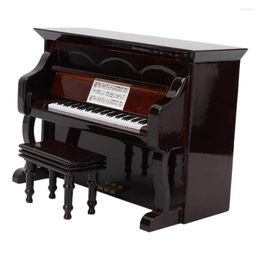 Decorative Figurines Mini Piano Model Musical Instrument Gifts Home Decor Ornaments