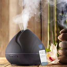 Essential Oils Diffusers Aroma Ultrasonic Oil with 7 LED Light Air Humidifier Mist Maker Remote Control Aromatherapy Difusor 221118