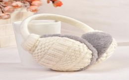 Top Sell Winter Ear Cover Women Warm Knitted Earmuffs Warmers Women Girls Plush Earlap Warmer Headband accessories for6470534