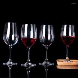 Storage Bottles Smooth And Delicate Professional Home Decoration 6 Pieces Of Lead-free Crystal Glass Wine Noble Luxury