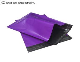 100pcs 6x9inch Purple Poly Mailer 15x23cm Self Adhesive Post Mailing Packaging Mailer Postal Envelopes Courier Storage Bags7853365