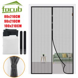 Sheer Curtains Anti Fly Insect Magnetic Screen Door Mesh Automatic Closingmagnetic Mosquito Net Easy Instal Nets For s 221117