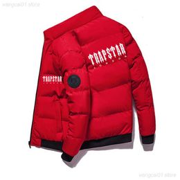 Jaquetas Masculinas Jaquetas Masculinas de Inverno Top kding Kding 2022 Trapstar London Parka Jaqueta Jaqueta Jaqueta Masculina Blusão Grosso Quente Man Parka 1117H22