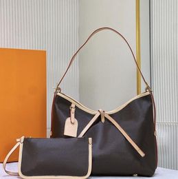 2022 Fashion classic bags are matched with leather letter large handbag vintage messenger women's handbag shoulder bags